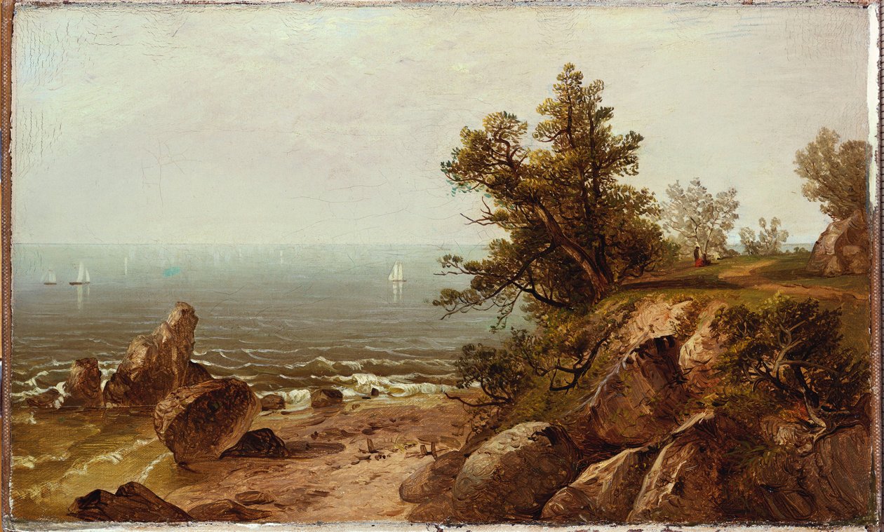 Na Wybrzeżu, Beverly, Massachusetts autorstwa John Frederick Kensett