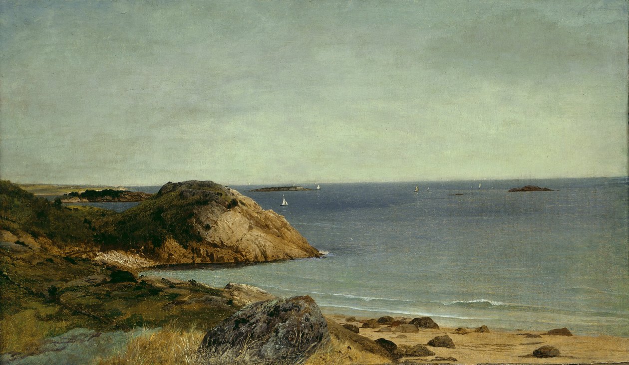 Skaliste Wybrzeże, ok. 1860. autorstwa John Frederick Kensett