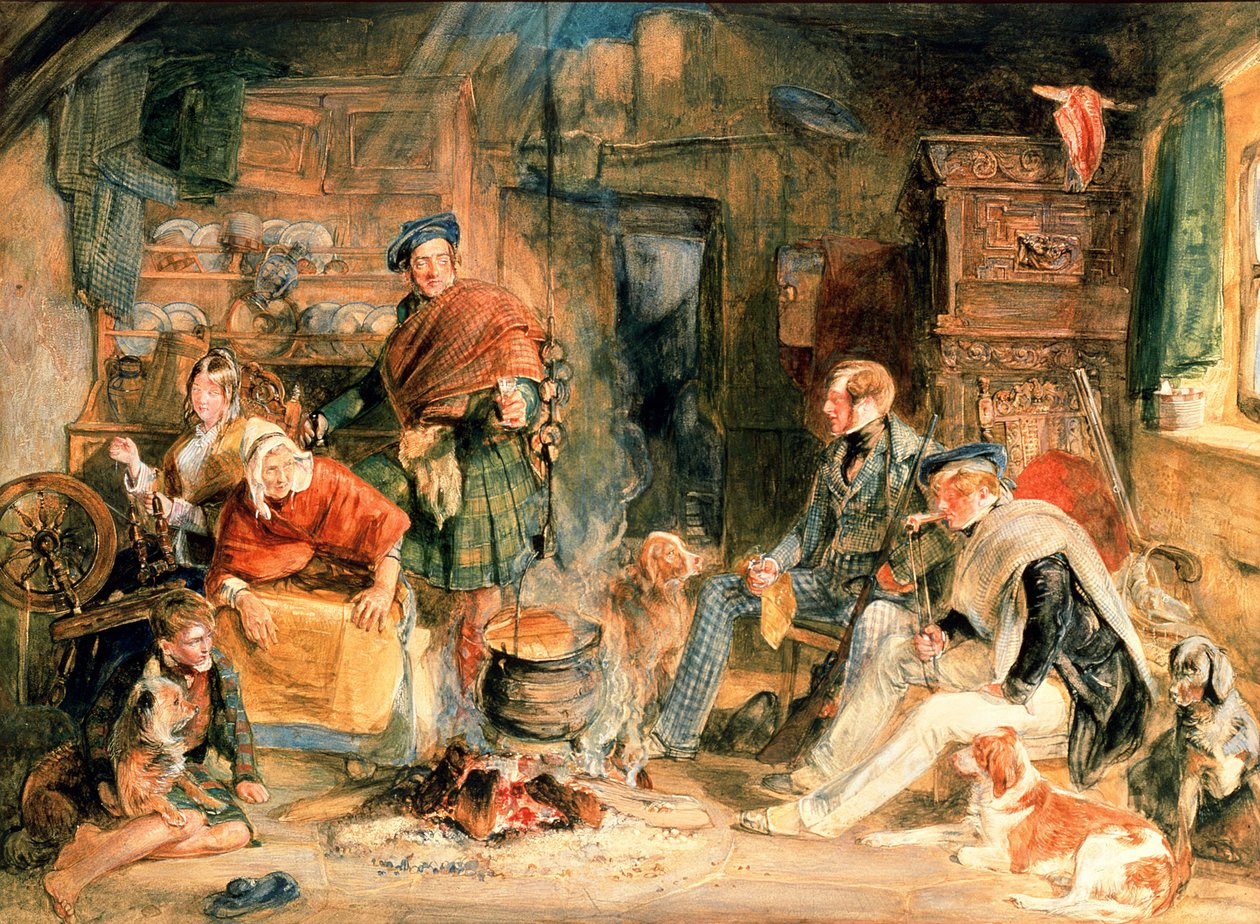 Góralska gościnność autorstwa John Frederick Lewis