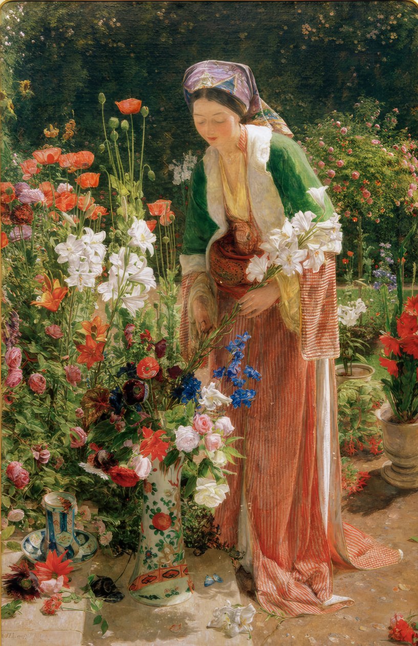 W ogrodzie Beis autorstwa John Frederick Lewis