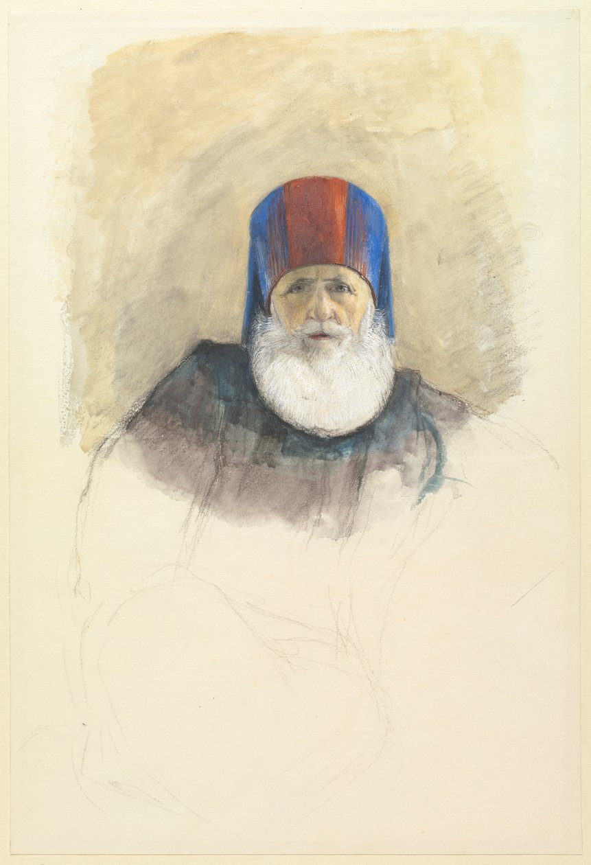 Studiuj dla Mehmeta Ali Paszy autorstwa John Frederick Lewis