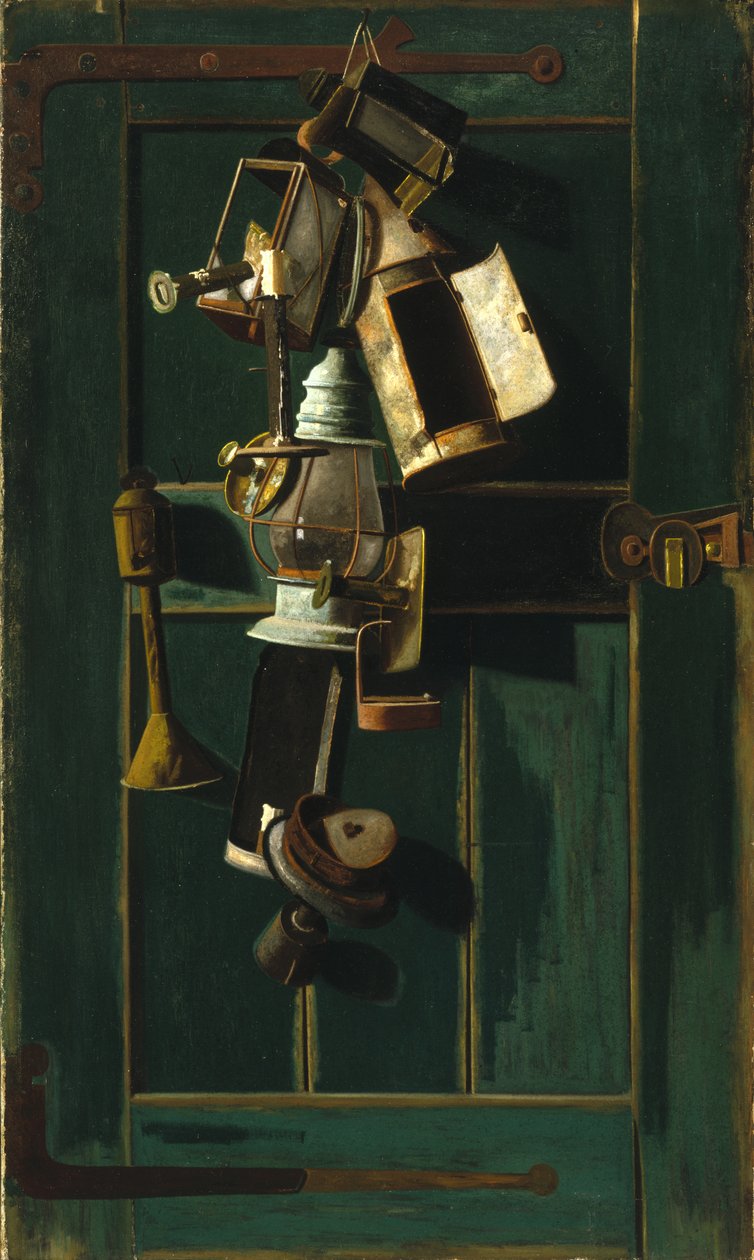 Drzwi z latarniami, ok.1880 autorstwa John Frederick Peto