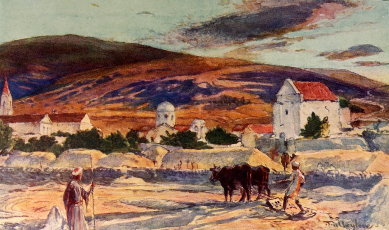 Kana Galilejska, 1902. autorstwa John Fulleylove