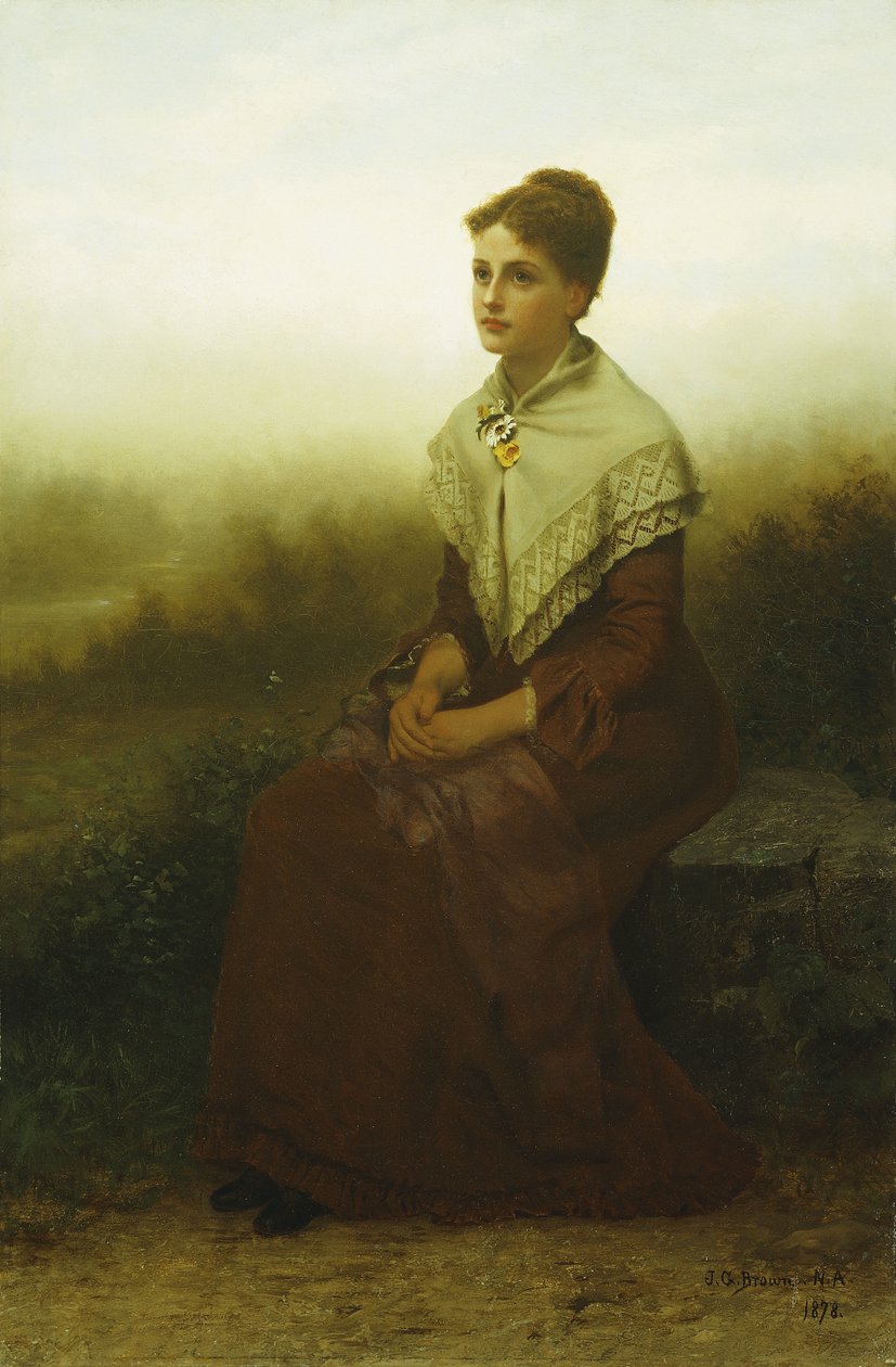 Zaduma, 1878 autorstwa John George Brown