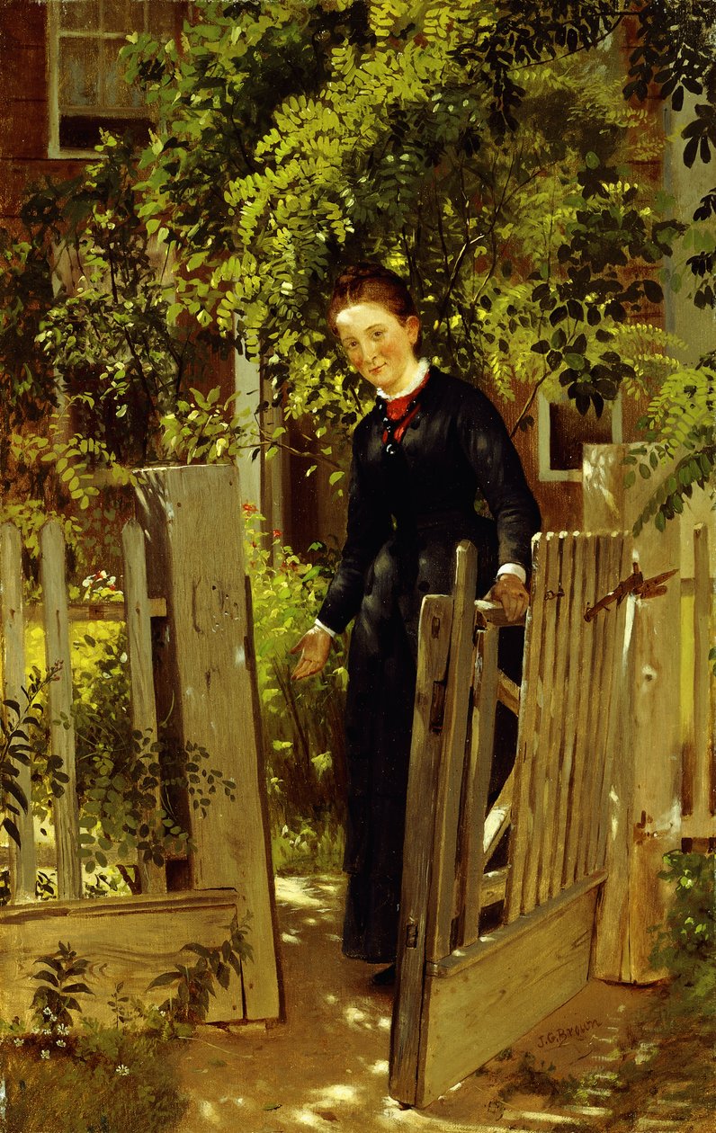 Wejść, autorstwa John George Brown