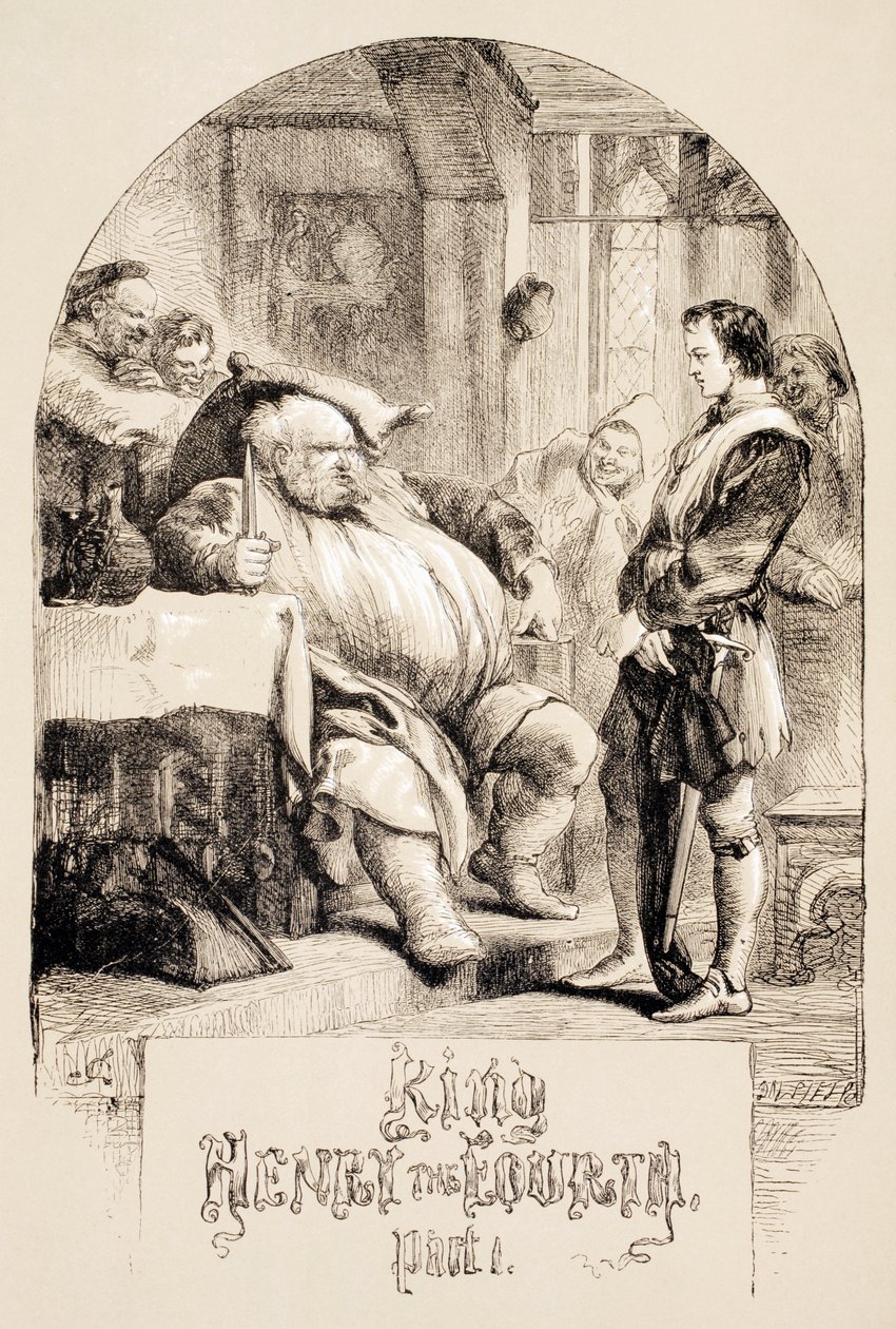 Henryk IV, część I, 1890 autorstwa John Gilbert