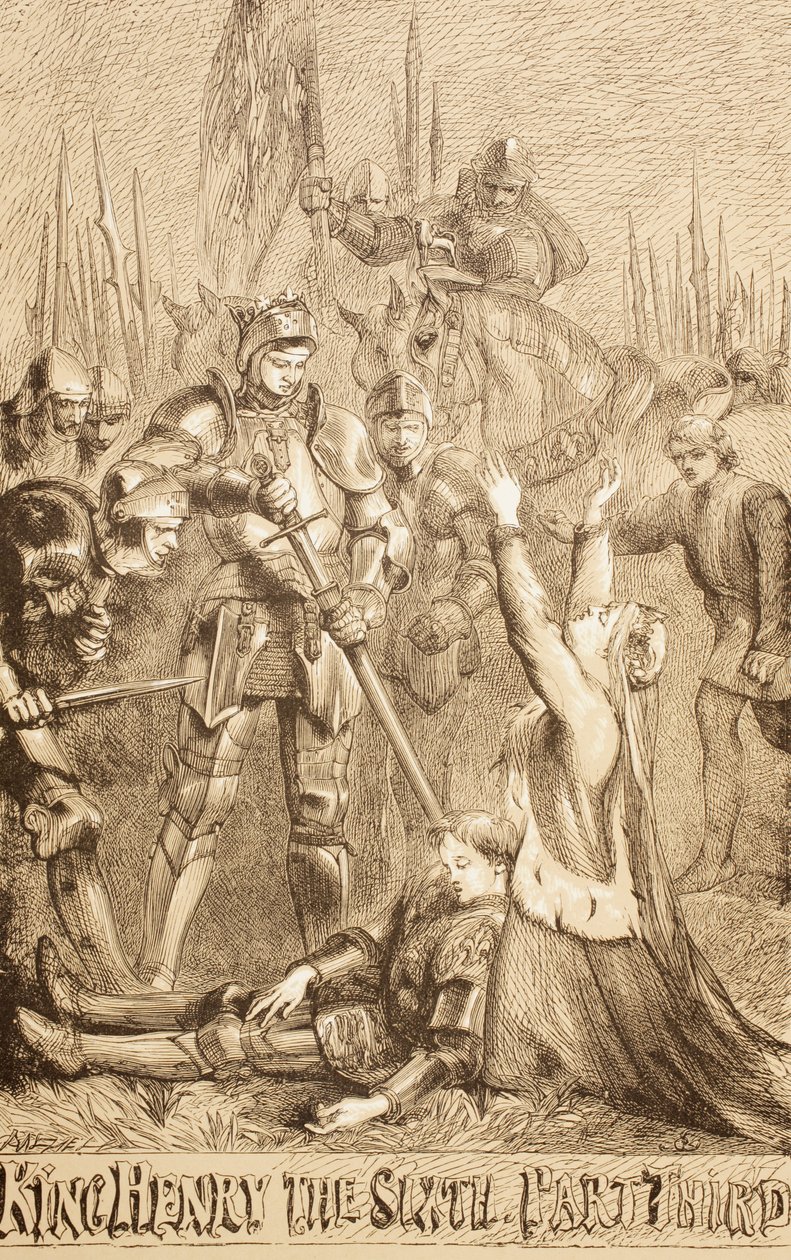 Henryk VI, część III, 1890 autorstwa John Gilbert