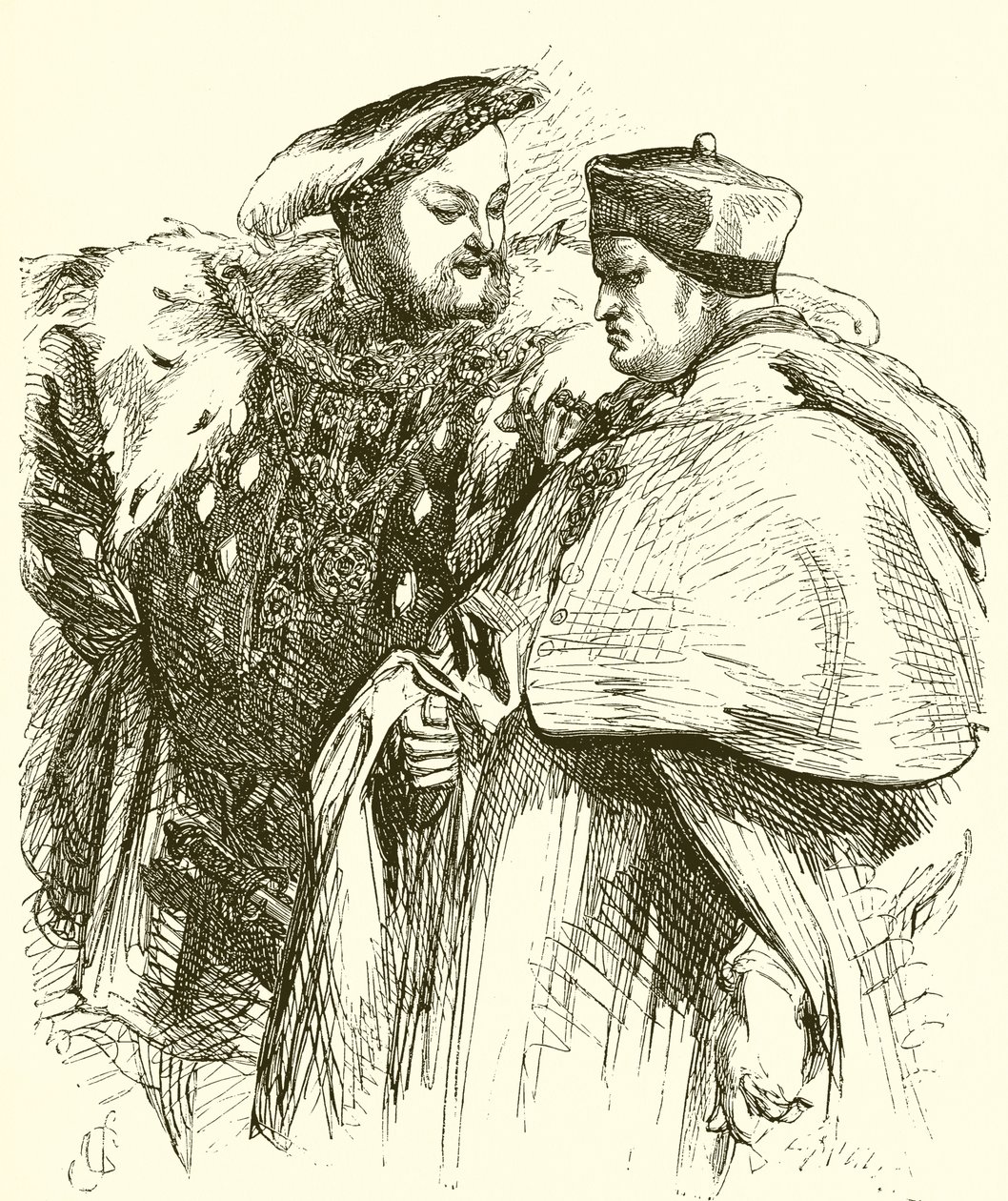 Król Henryk VIII autorstwa John Gilbert