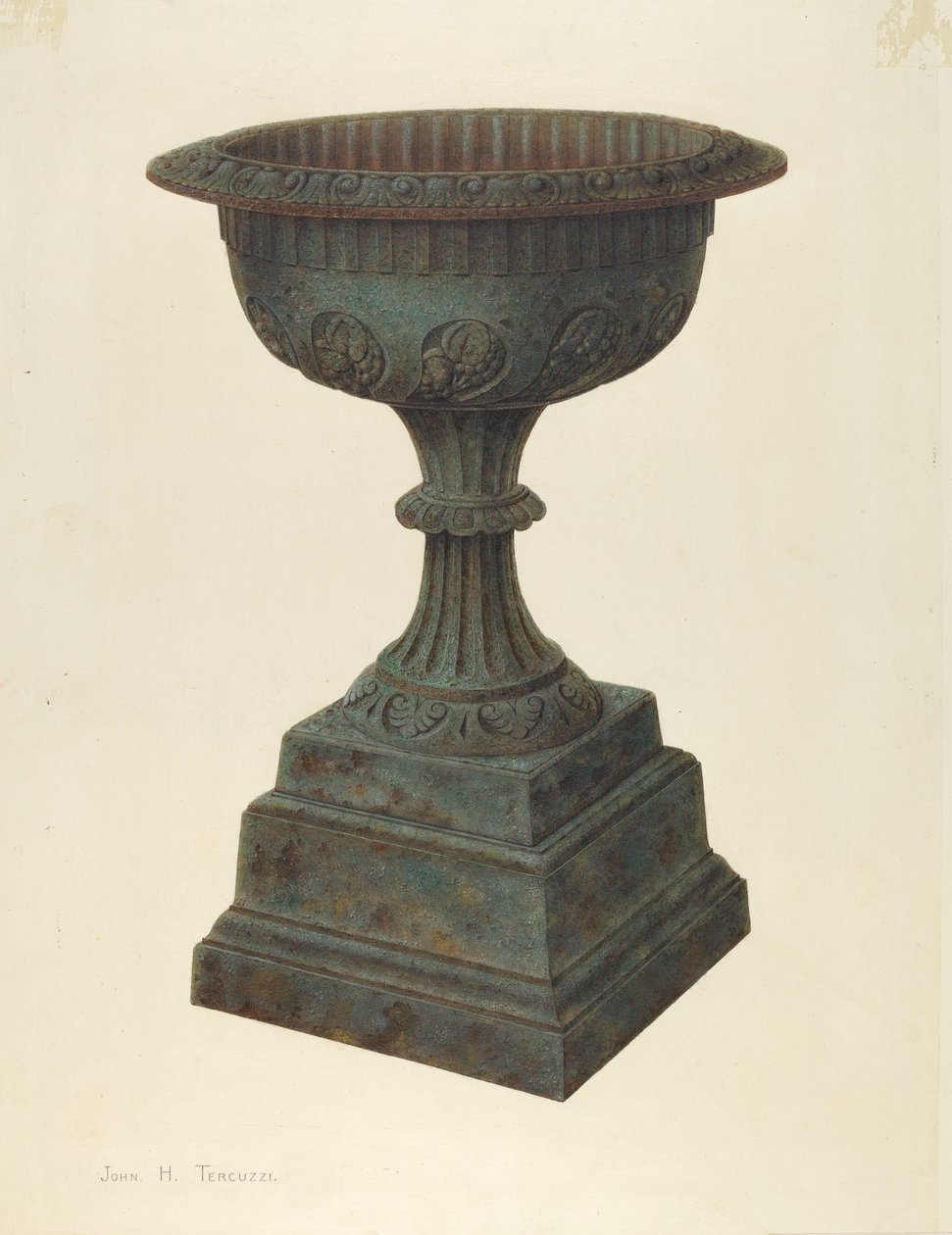 Urna ogrodowa autorstwa John H. Tercuzzi