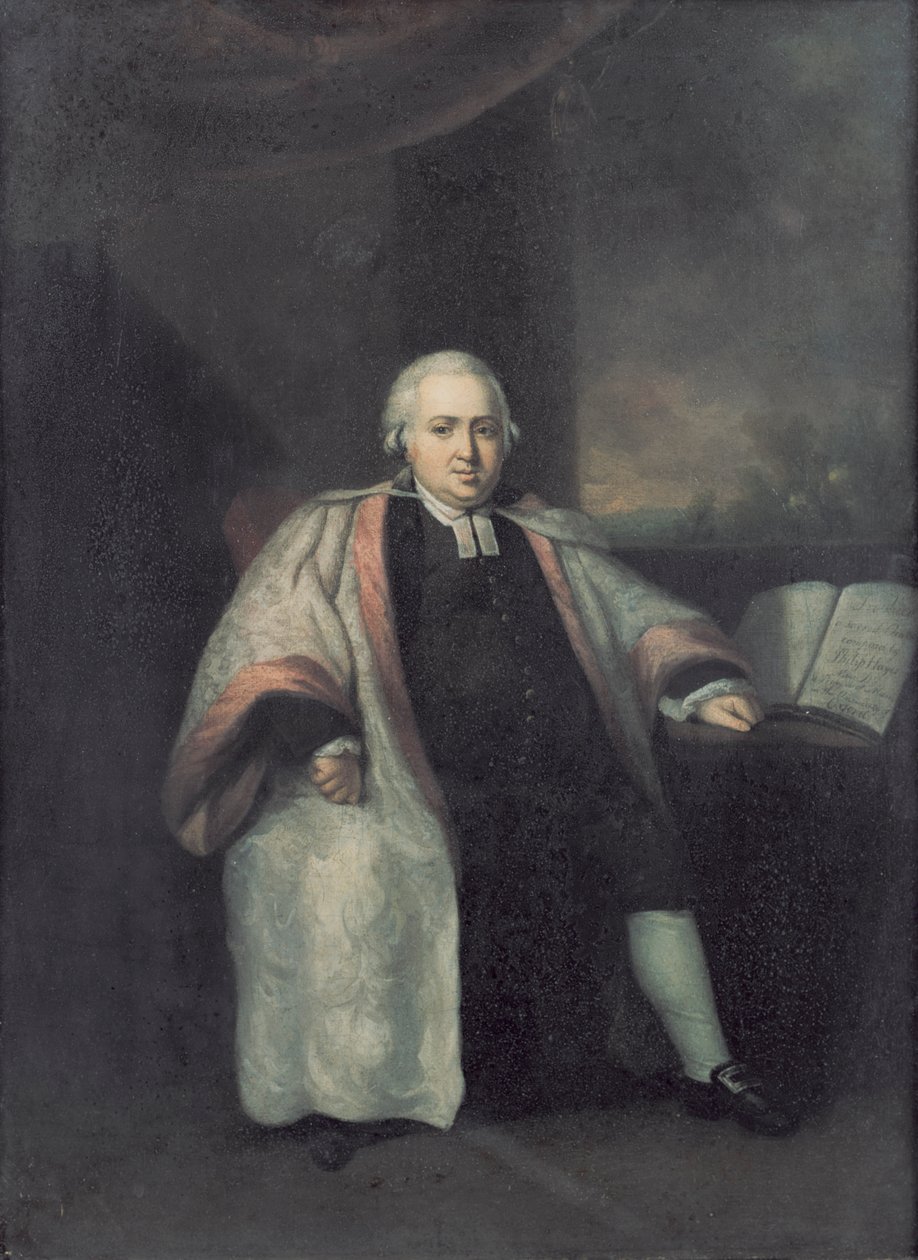 Dr Philip Hayes, 1788 r. autorstwa John Hamilton Mortimer