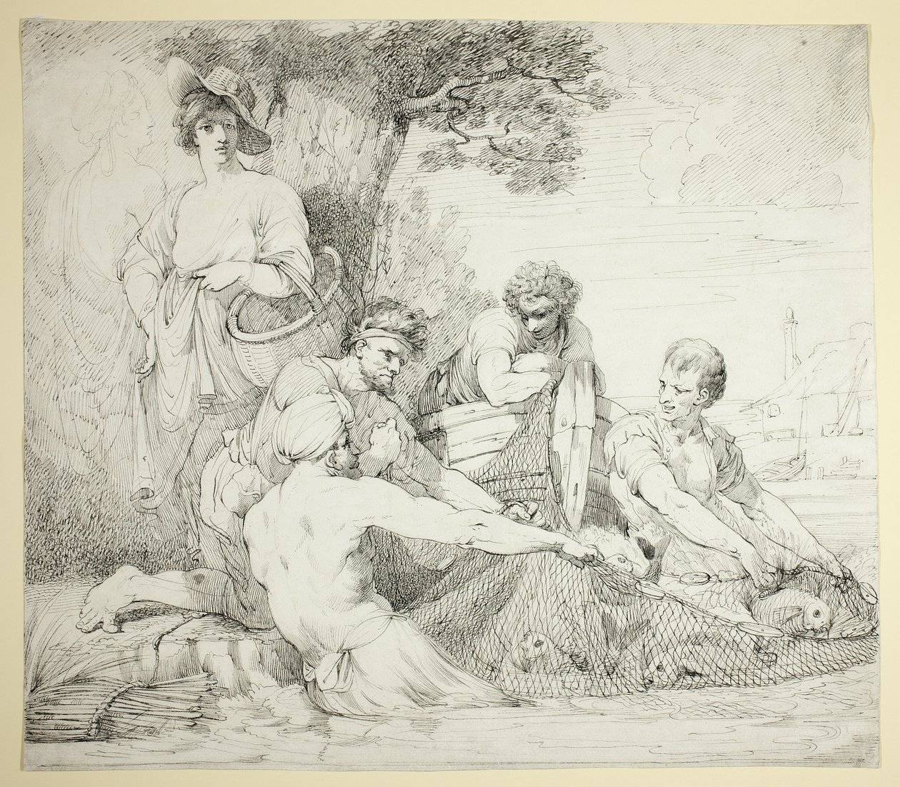 Rybacy autorstwa John Hamilton Mortimer