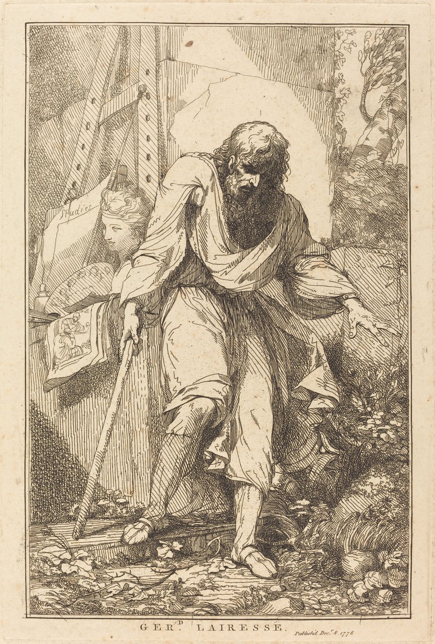 Gerard Lairesse autorstwa John Hamilton Mortimer