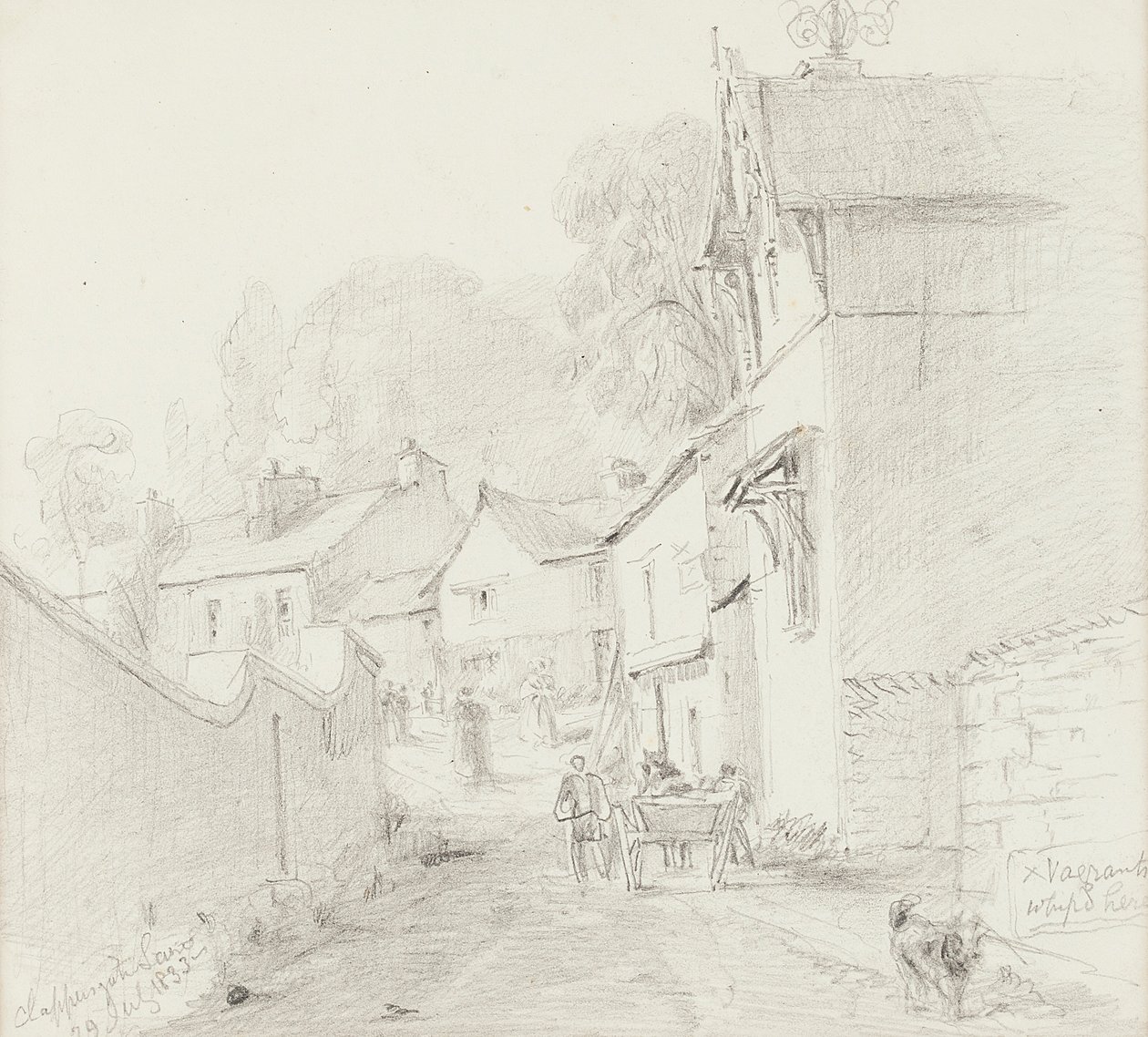 Zagroda, Clappersgate autorstwa John Harden
