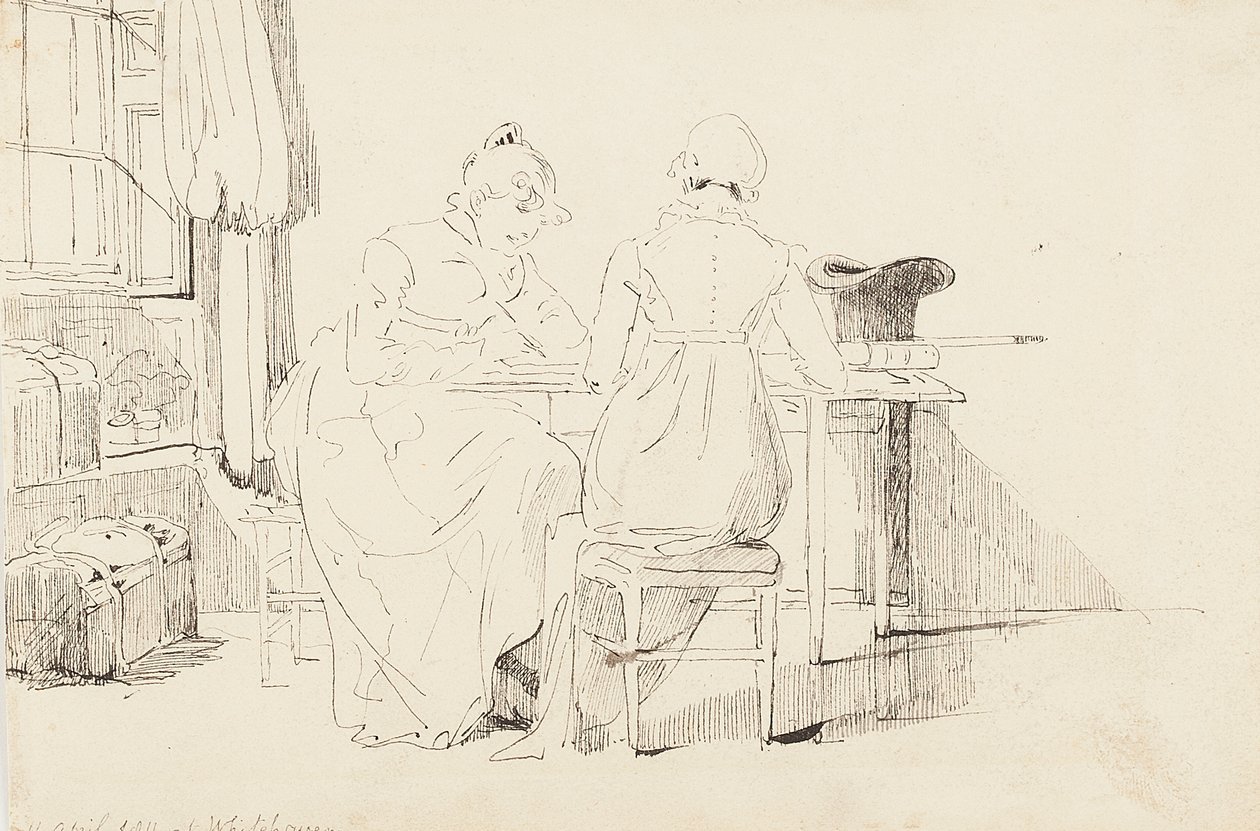 Oczekiwanie w Whitehaven, 1811 r. autorstwa John Harden