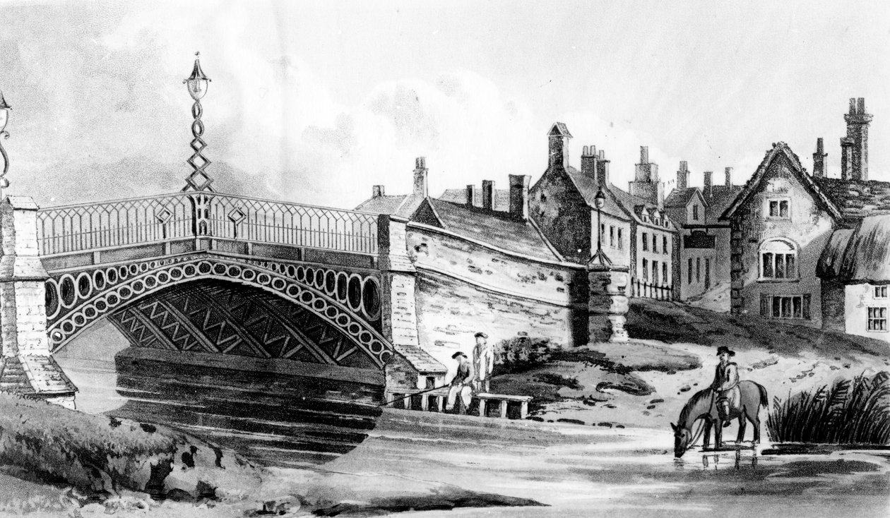 Newport Pagnell, Bucks, 1819 autorstwa John Hassell