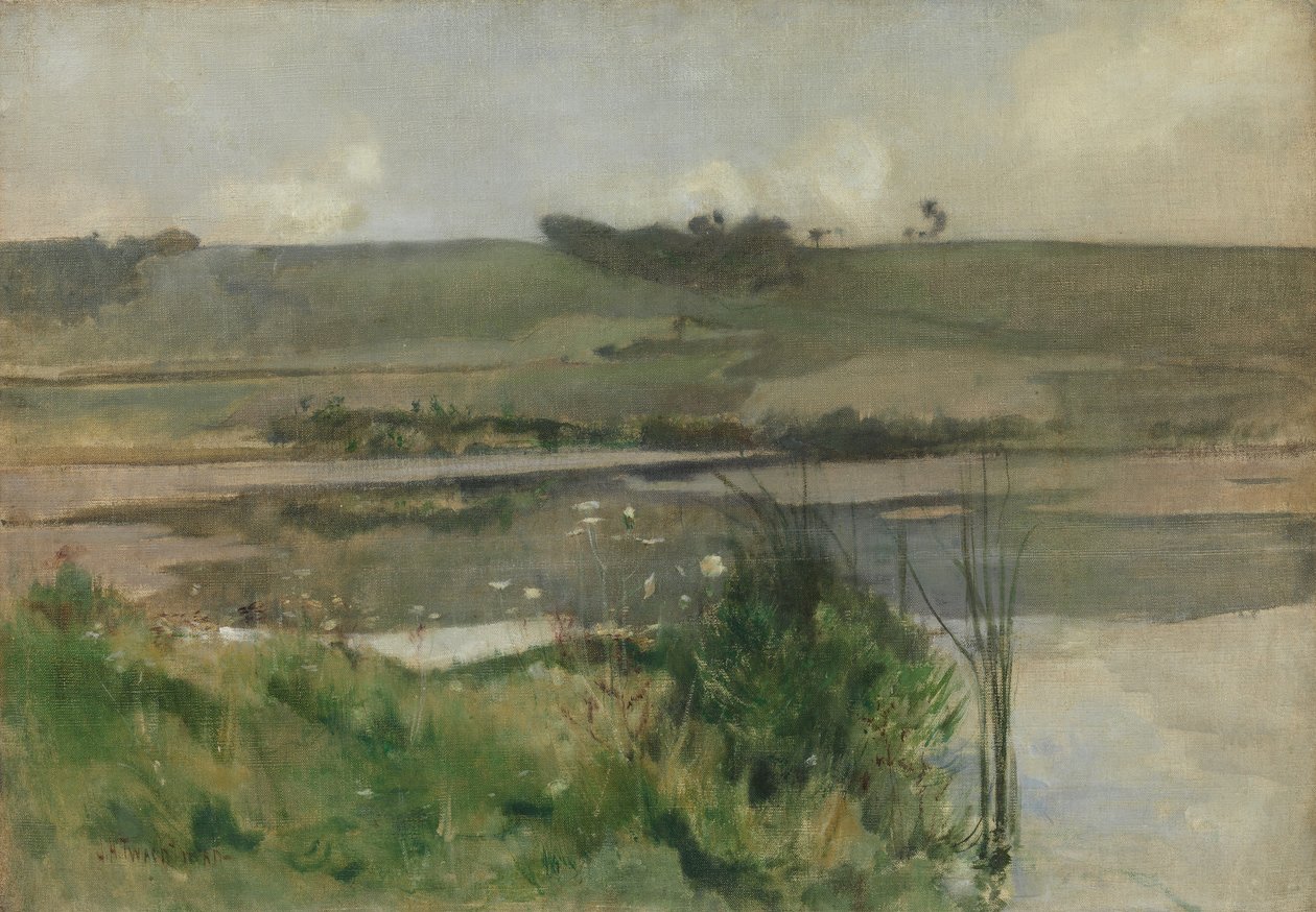 Arques-la-Bataille, ca. 1884. autorstwa John Henry Twachtman