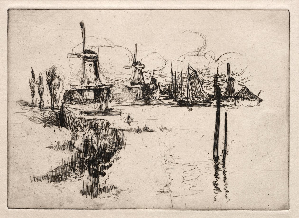 Dordrecht. autorstwa John Henry Twachtman