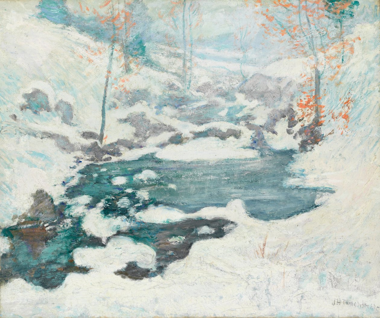 Icebound autorstwa John Henry Twachtman