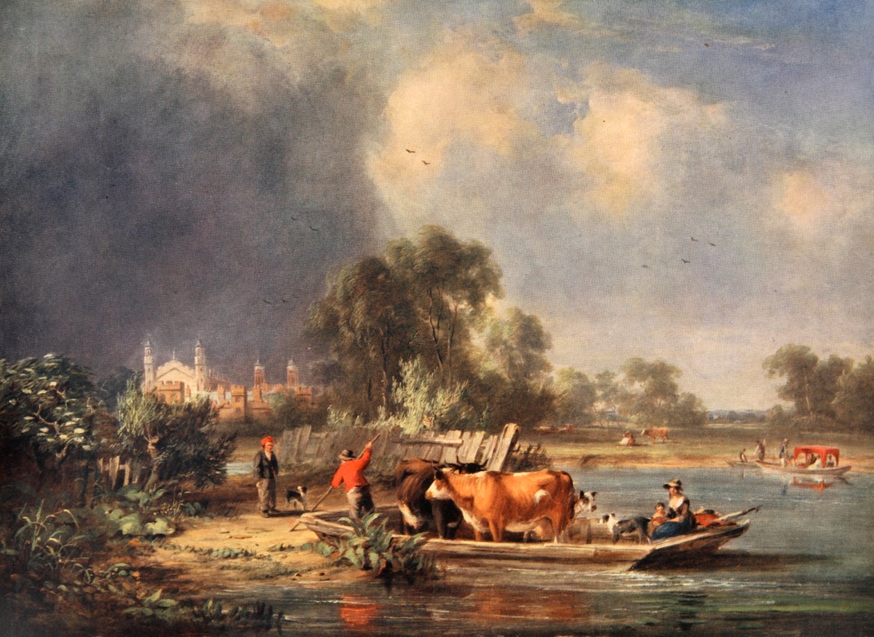 Eton z rzeki autorstwa John Hilder
