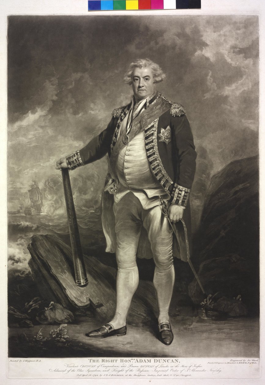 1. wicehrabia Duncan of Camperdown Duncan autorstwa John Hoppner