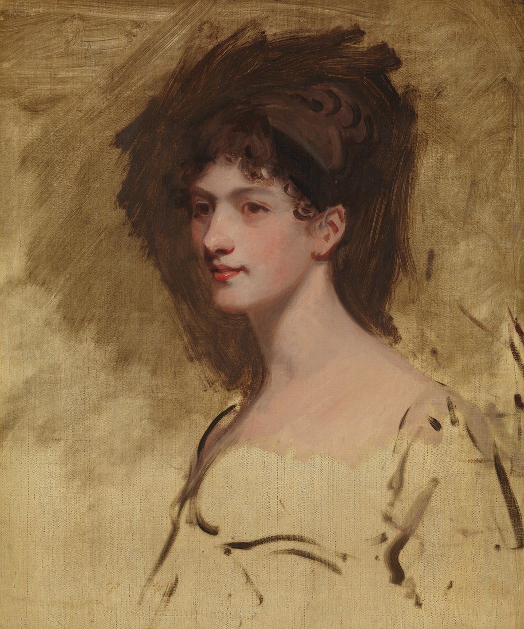 Lady Hester King zmarła w 1873, prawdopodobnie 1805. autorstwa John Hoppner