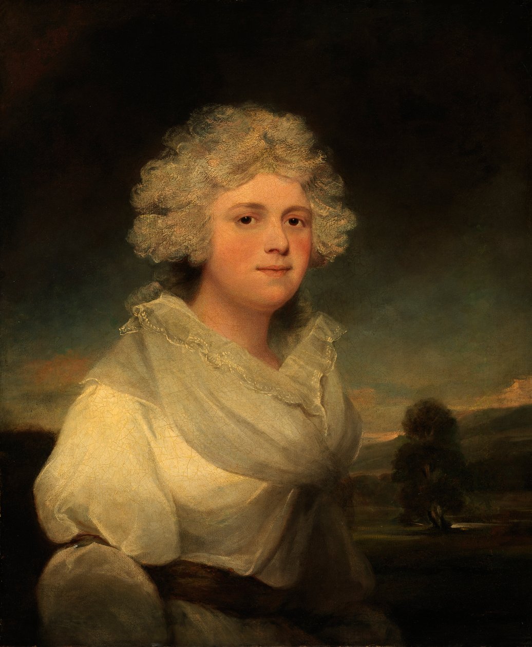 Pani Abington, koniec XVIII-początek XIX wieku. autorstwa John Hoppner