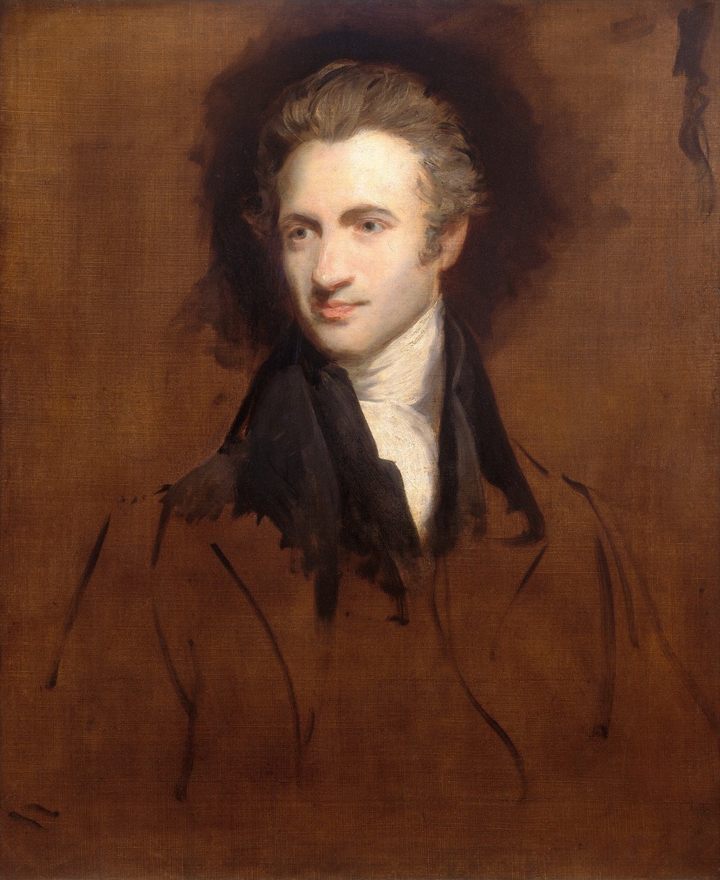 Portret dżentelmena, ca. 18101815. autorstwa John Hoppner