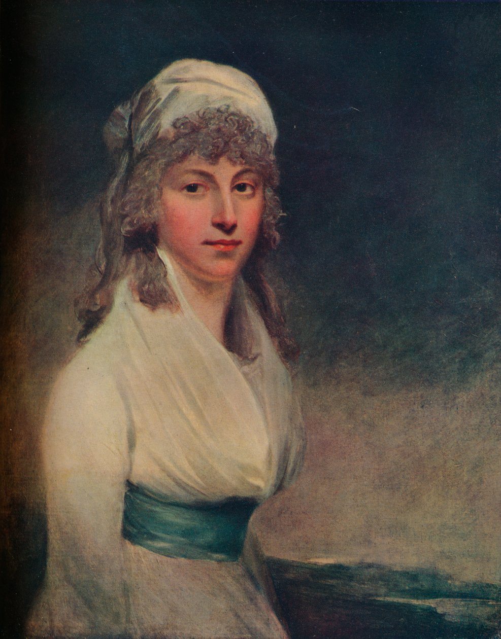 Portret damy, c1790 autorstwa John Hoppner