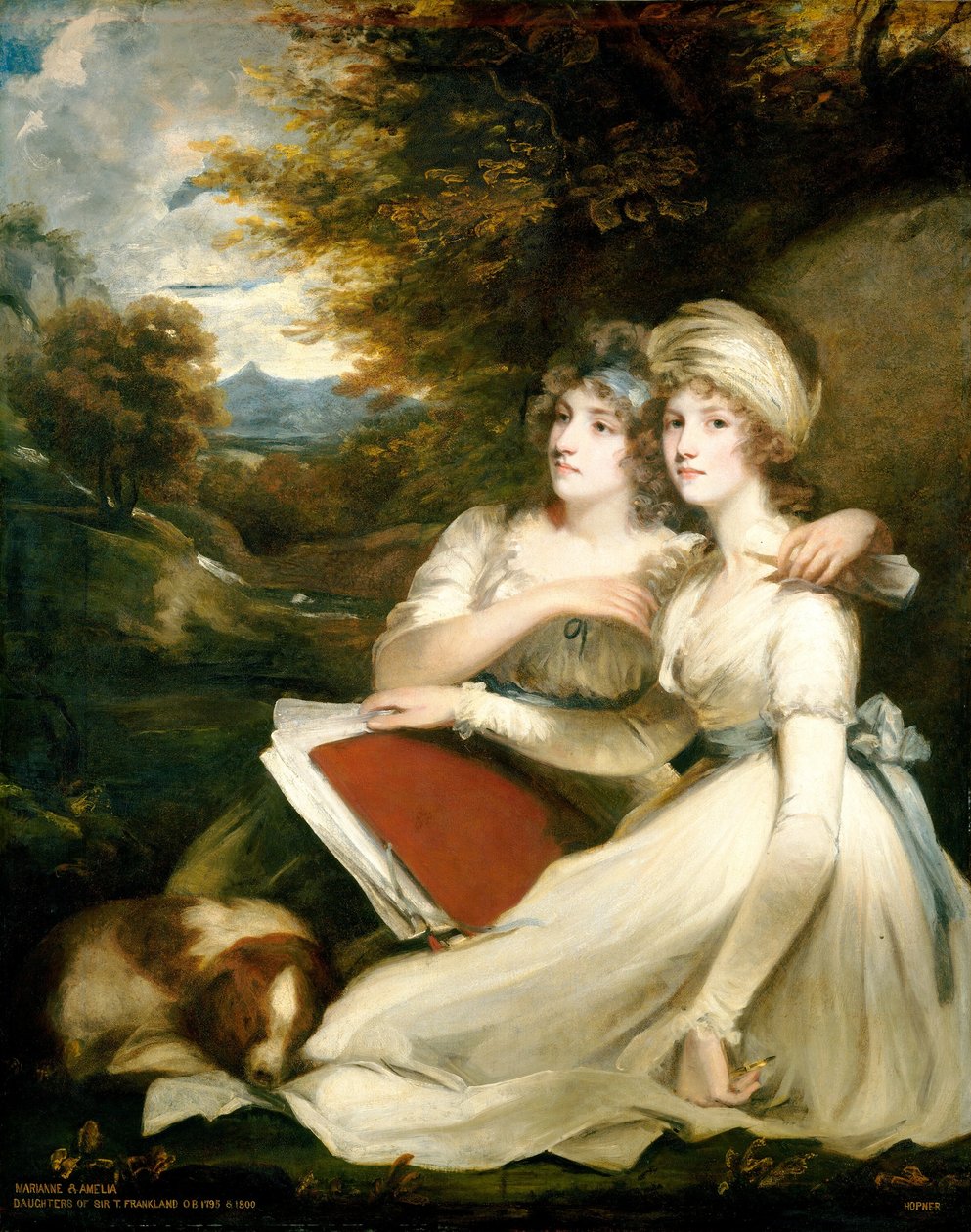 Siostry Frankland, 1795. autorstwa John Hoppner