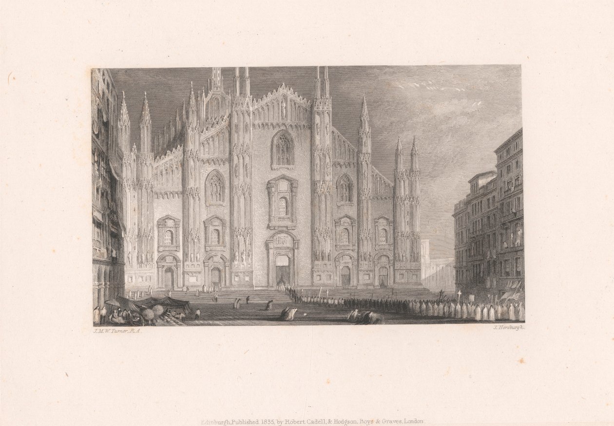 Mediolan autorstwa John Horsburgh