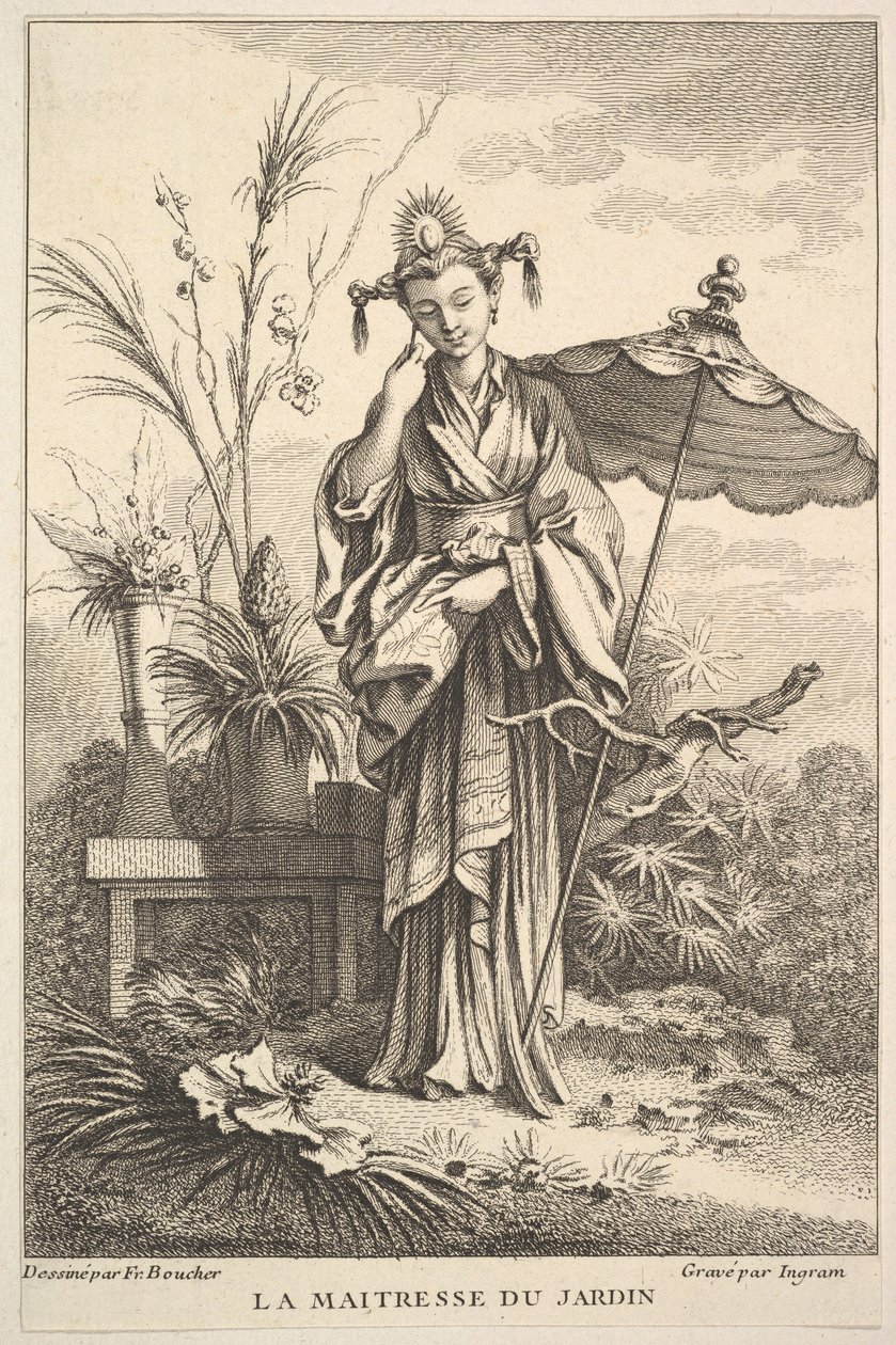 Mistrz ogrodnictwa, 1741-63. autorstwa John Ingram