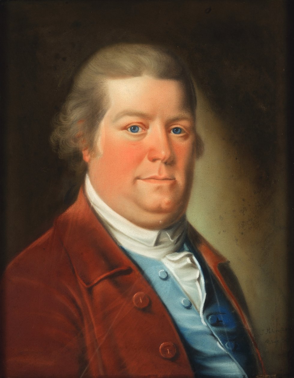 John Johnston (1753-1818), autoportret, 1783 r. autorstwa John Johnston