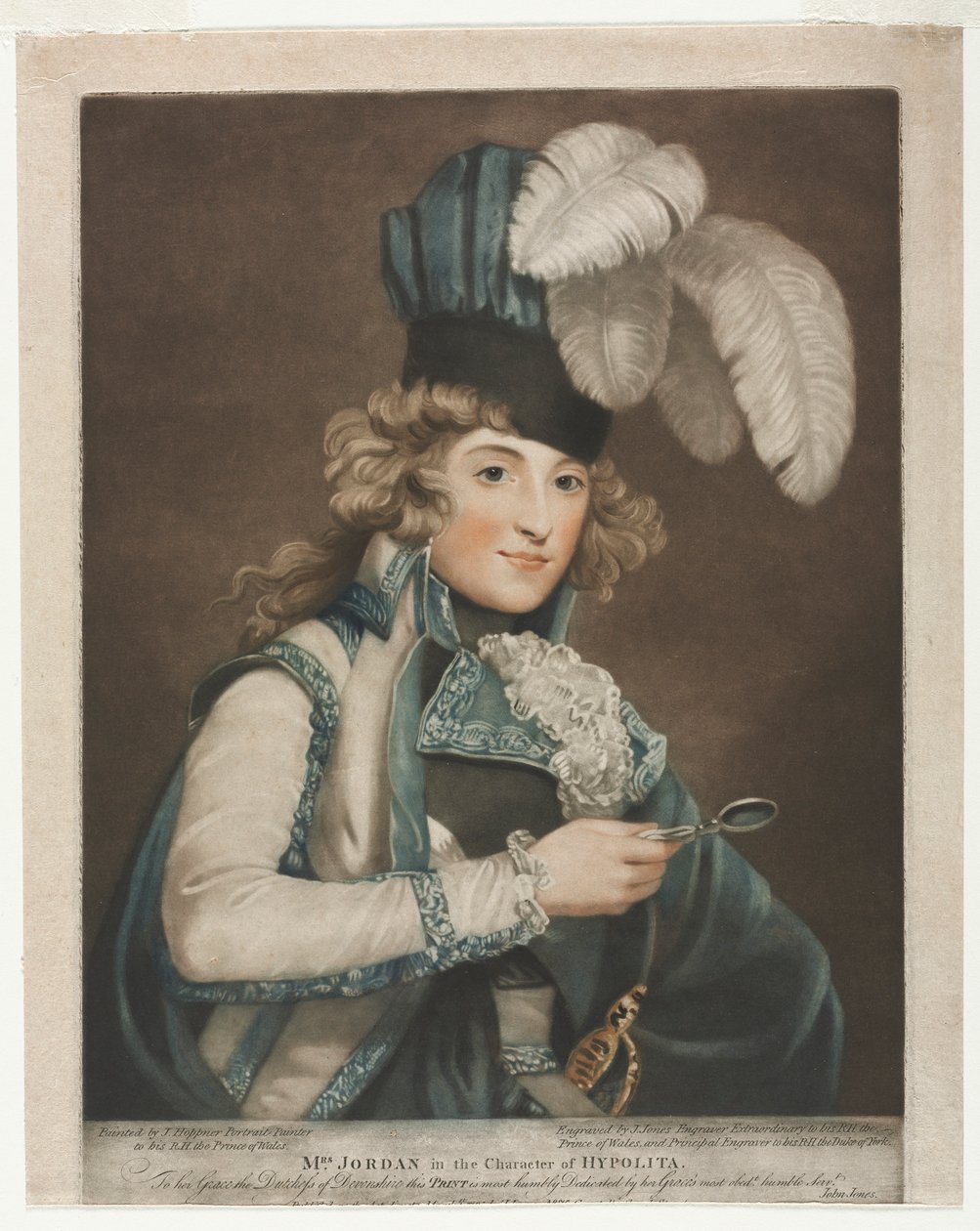 Dorota Jordan, 1791. autorstwa John Jones