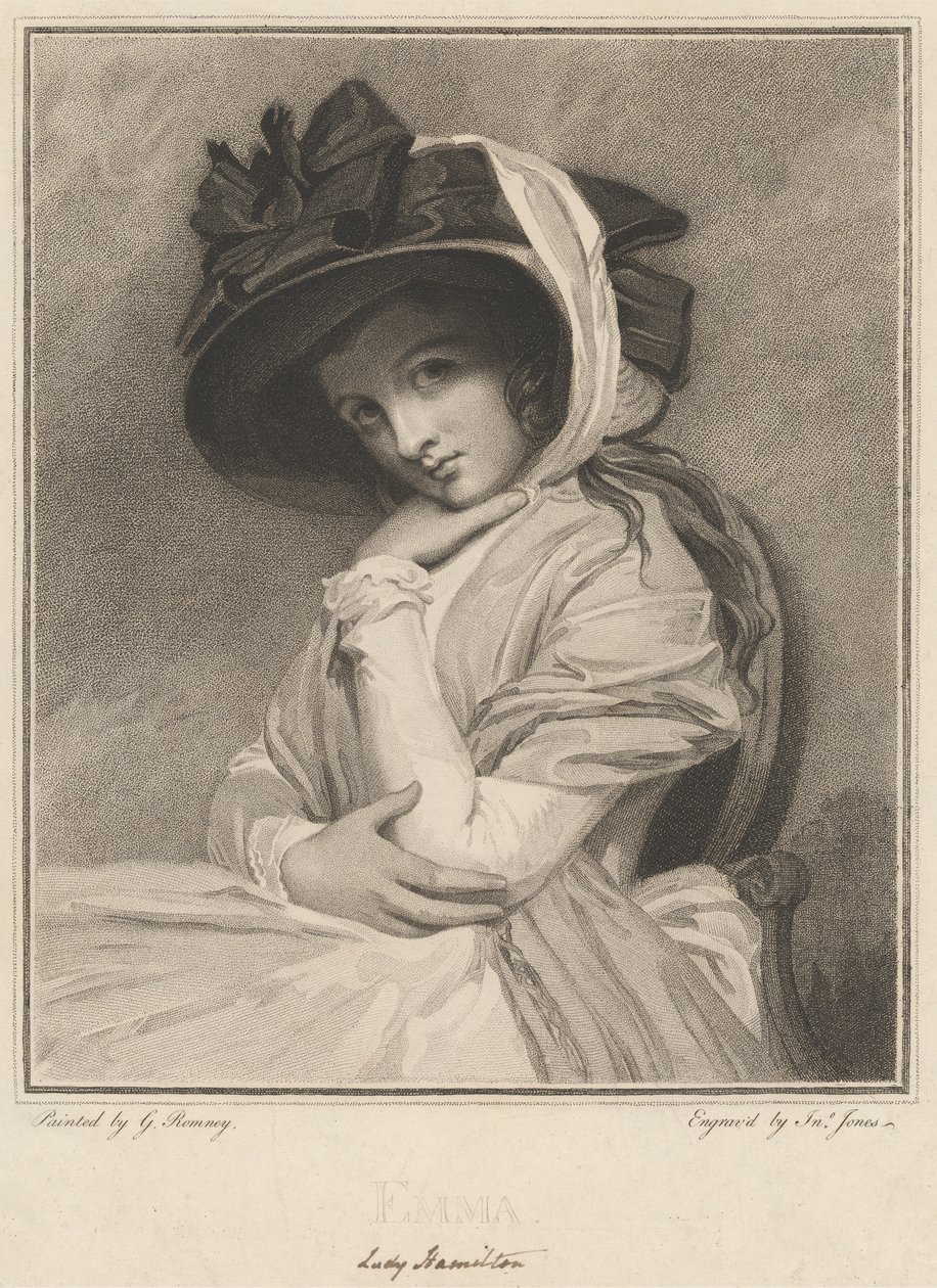 Emma, Lady Hamilton autorstwa John Jones