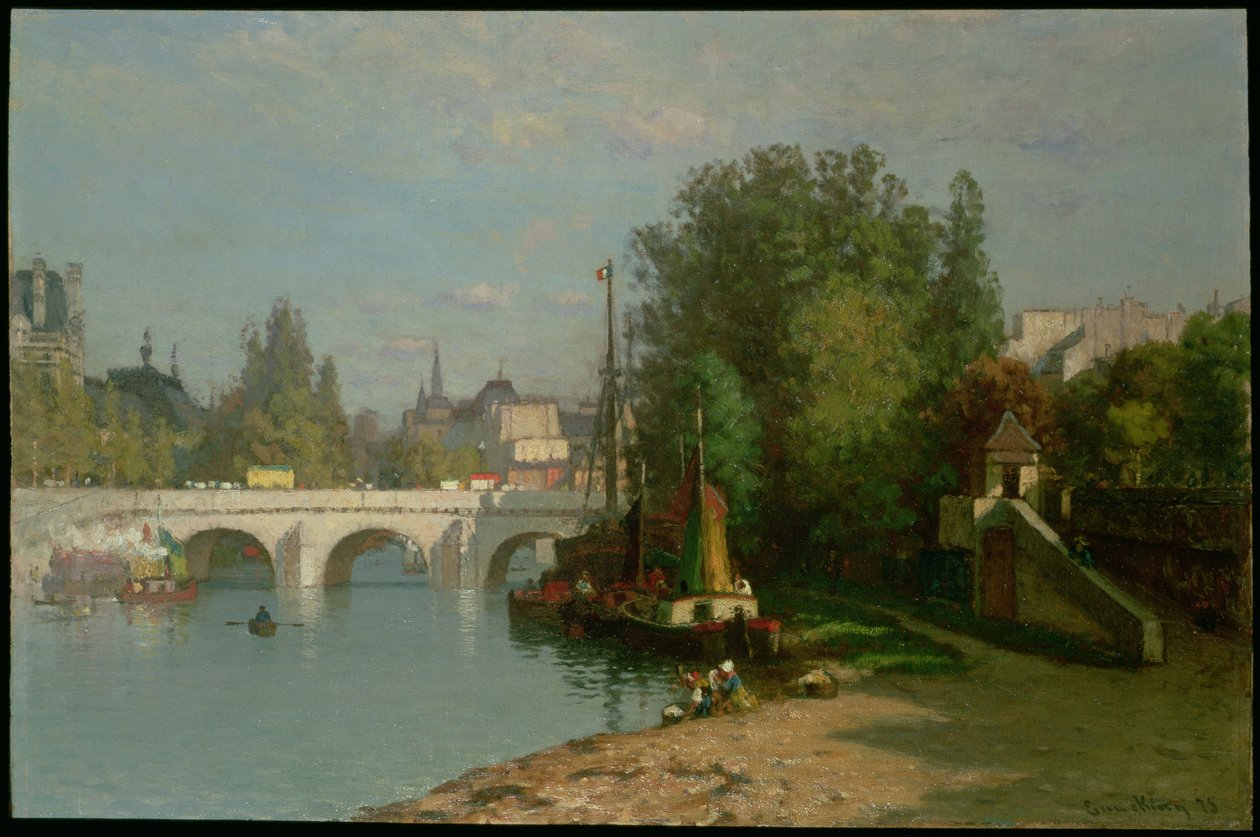 Most Karuzelowy, 1895 autorstwa John Joseph Enneking