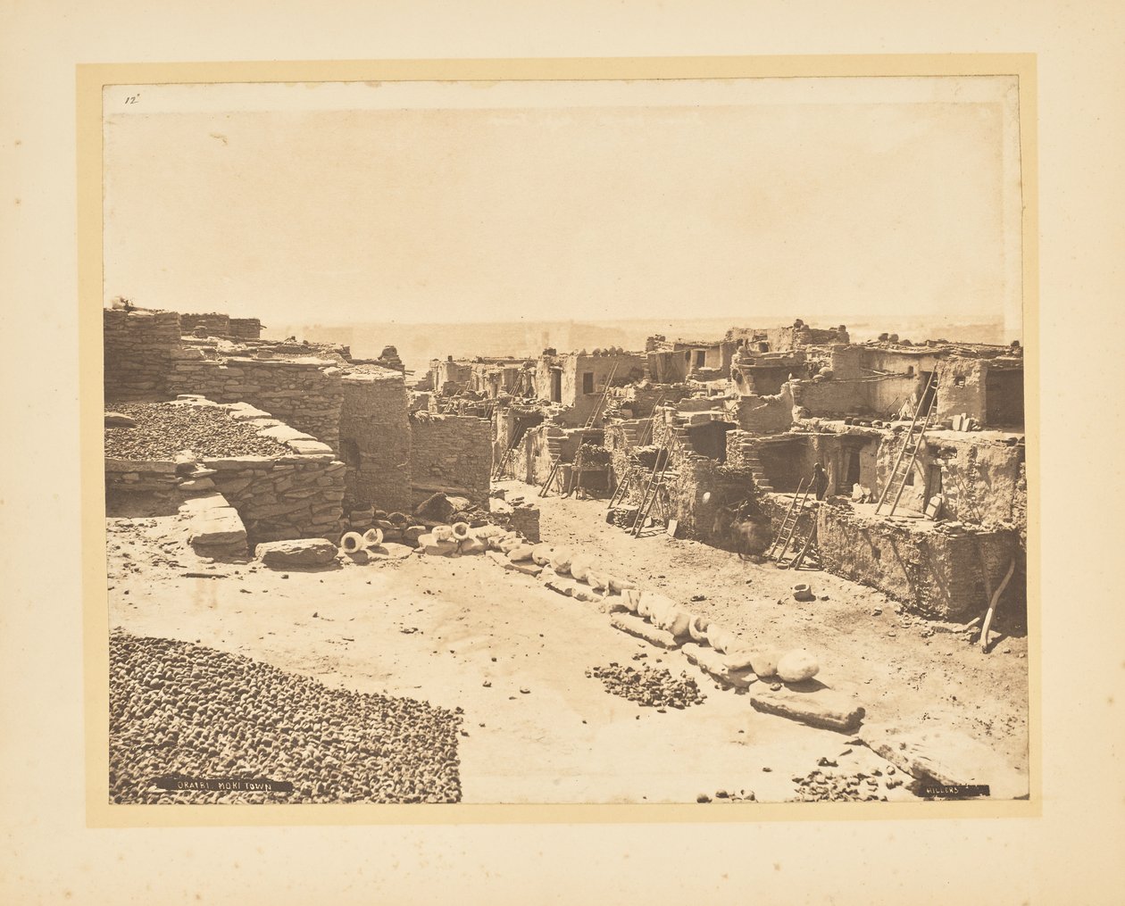 Oraibi, miasto Moki autorstwa John K. Hillers