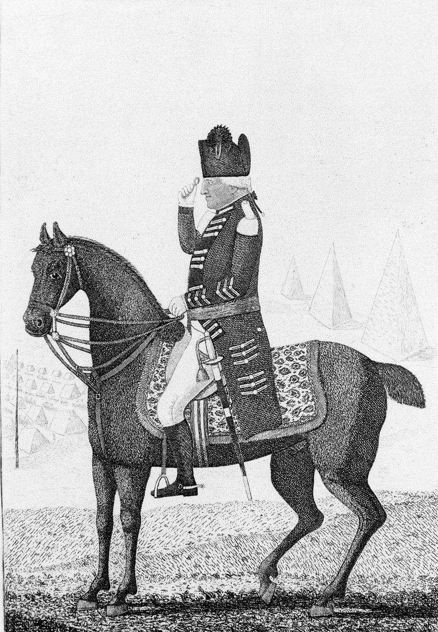 Ralph Abercromby 1734-1801, szkocki generał, 1801 autorstwa John Kay
