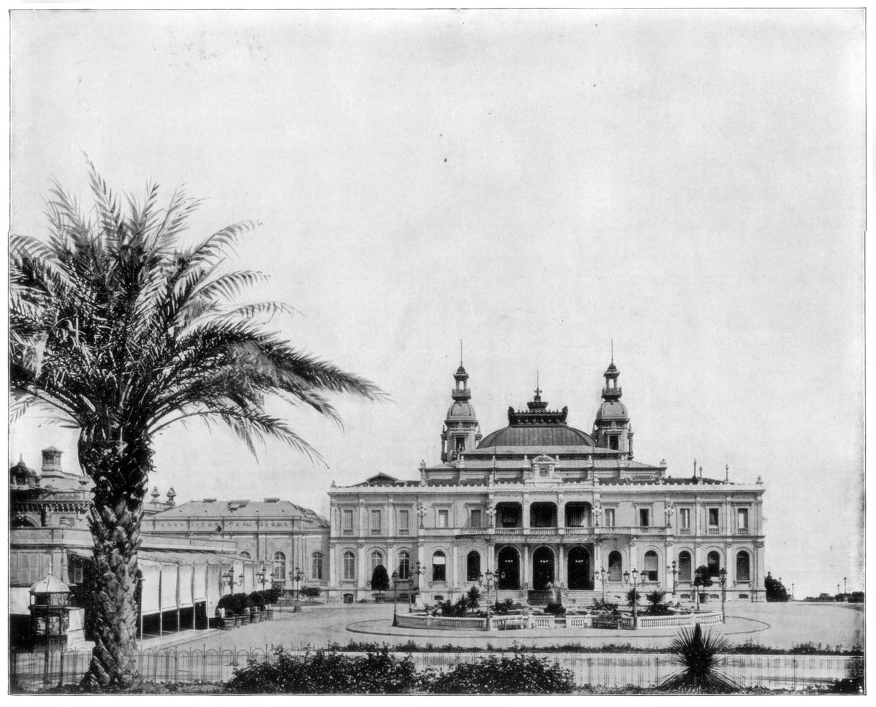 Kasyno, Monte Carlo, koniec XIX wieku. autorstwa John L. Stoddard