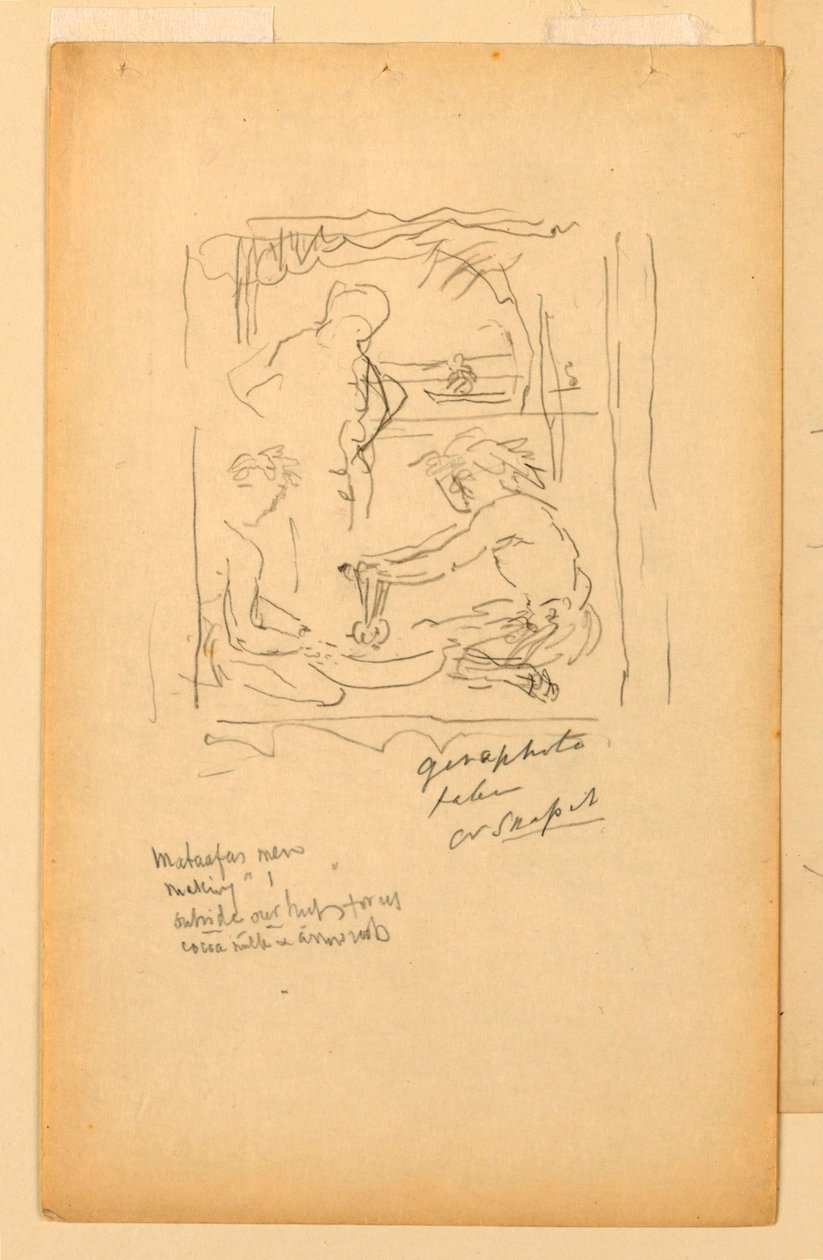 Robienie w Matafas autorstwa John La Farge