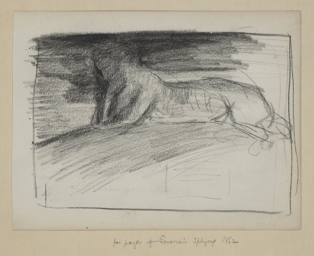 Studia dla Emersona autorstwa John La Farge