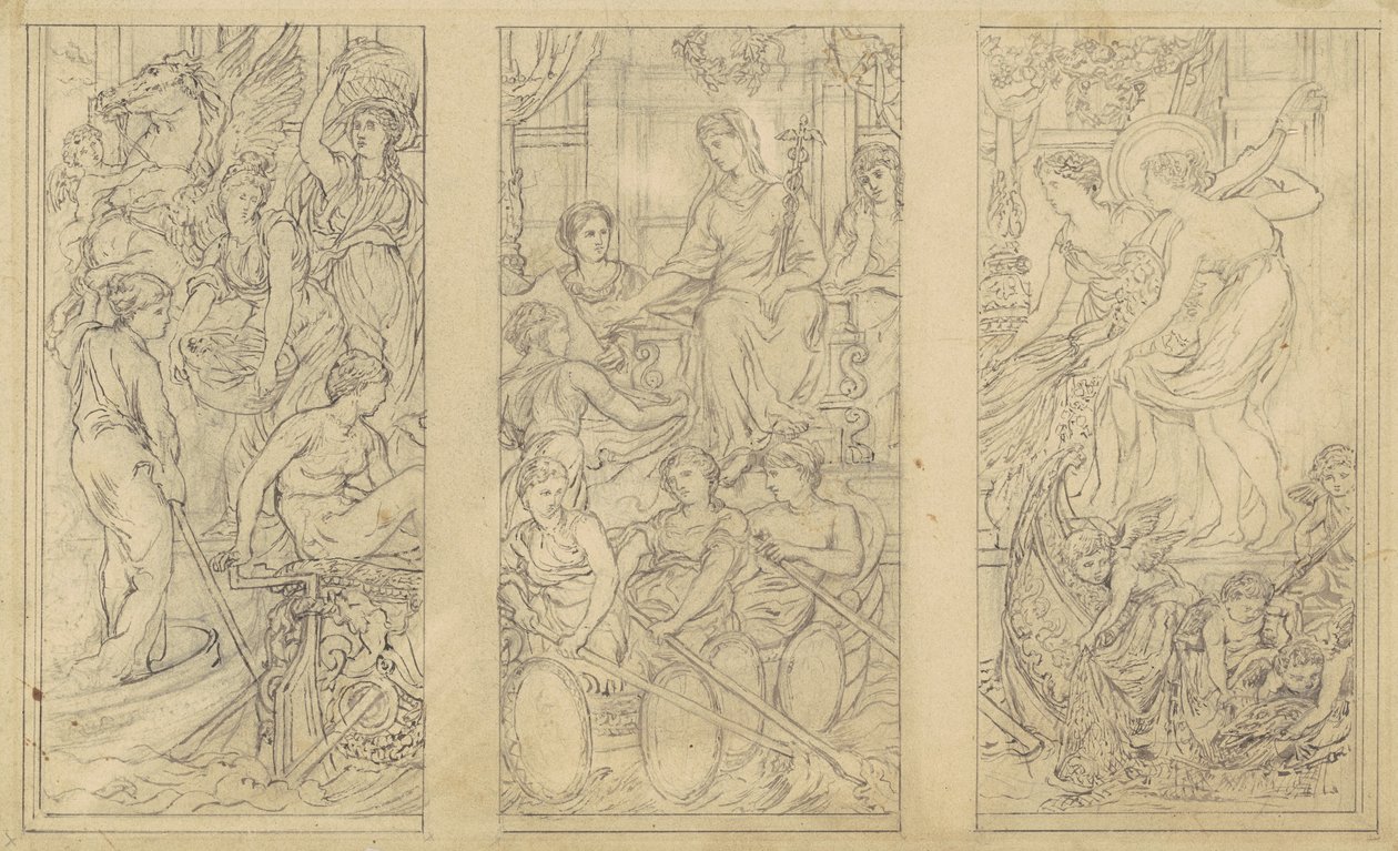 Studium „Handel” autorstwa John La Farge