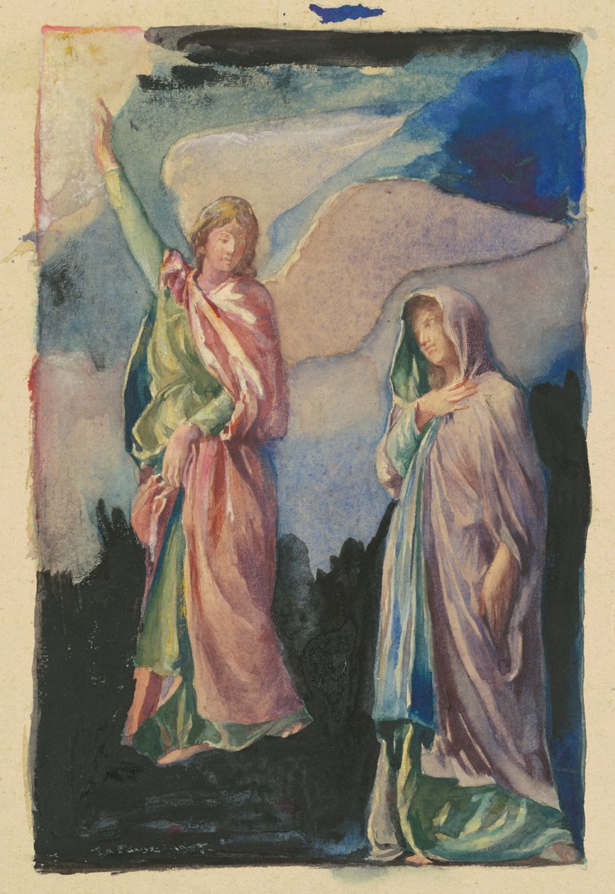 Studiuj dla „Wiary” i „Nadziei” autorstwa John La Farge