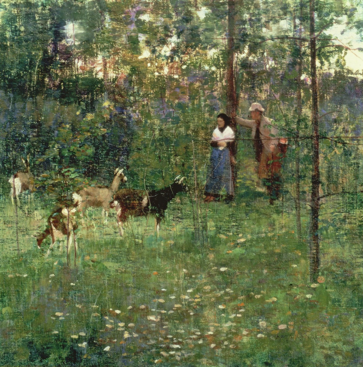 Nieznajomy autorstwa John Lavery