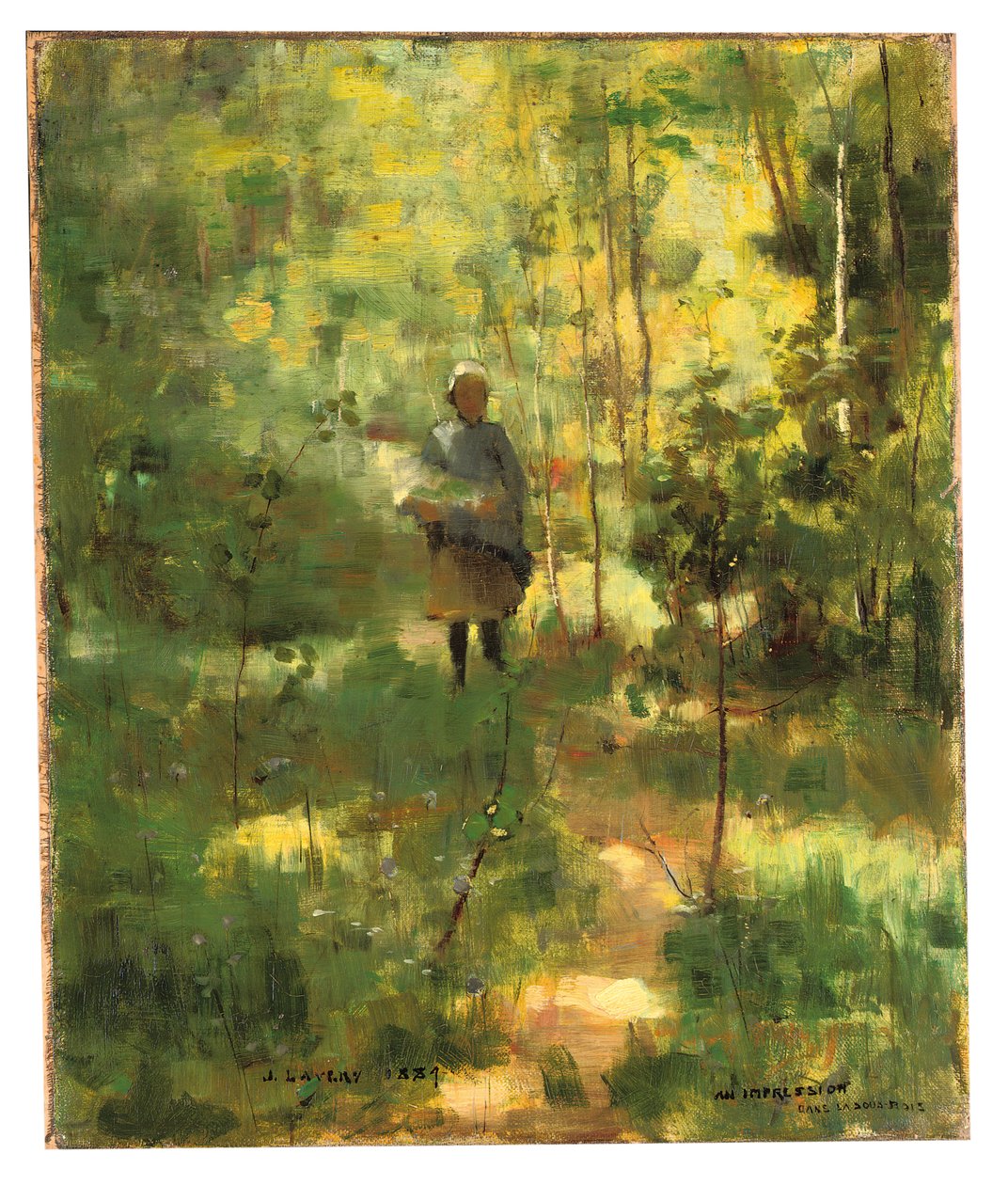Wrażenie w zaroślach autorstwa John Lavery