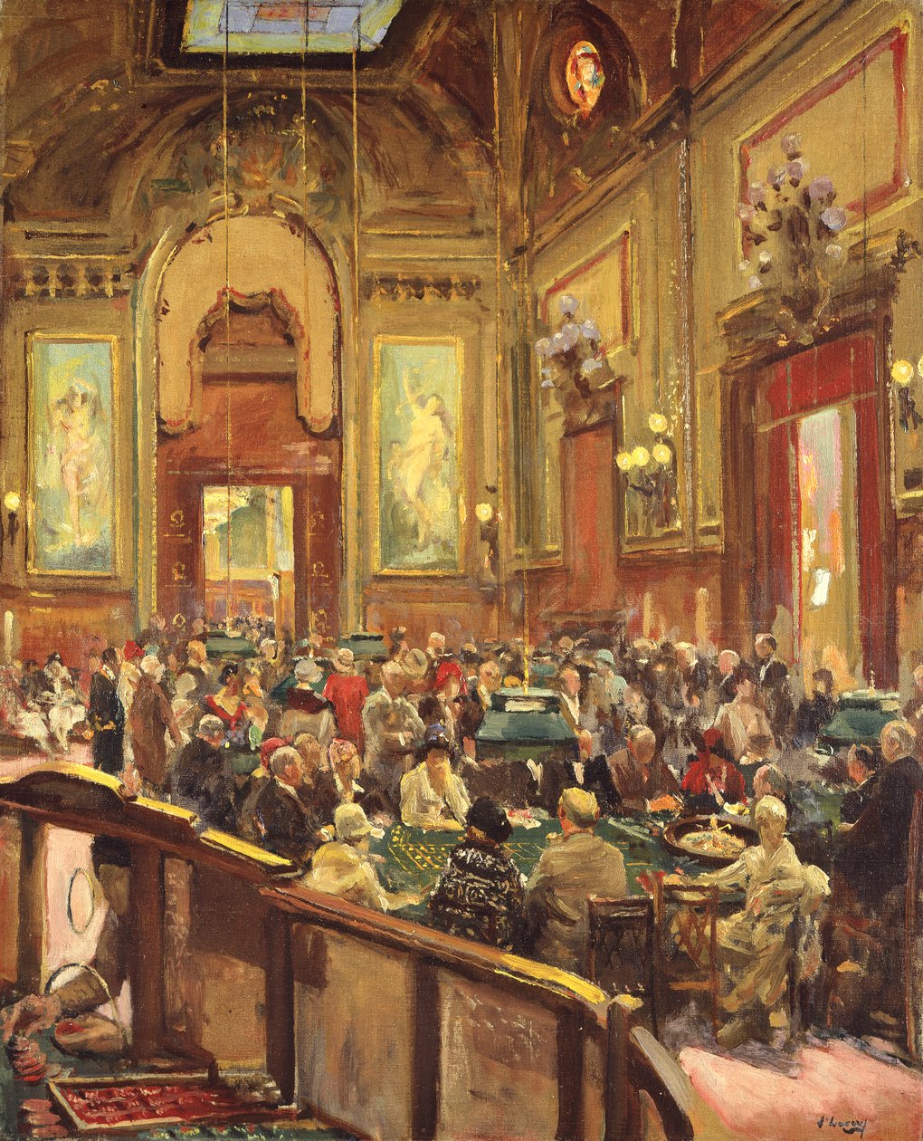 Monte Carlo, popołudnie autorstwa John Lavery