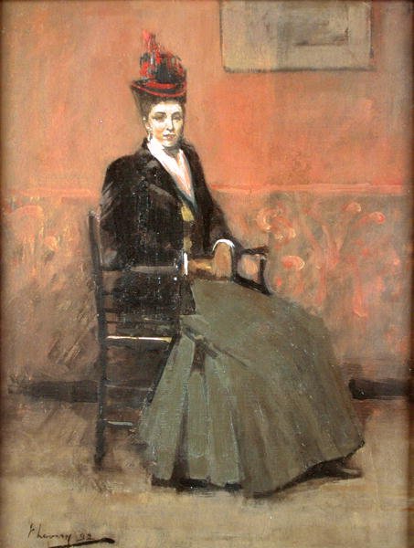 Pani Agnes Jean MacIntyre autorstwa John Lavery