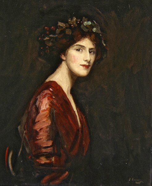 Pani Ralph Peto jako Bacchante autorstwa John Lavery