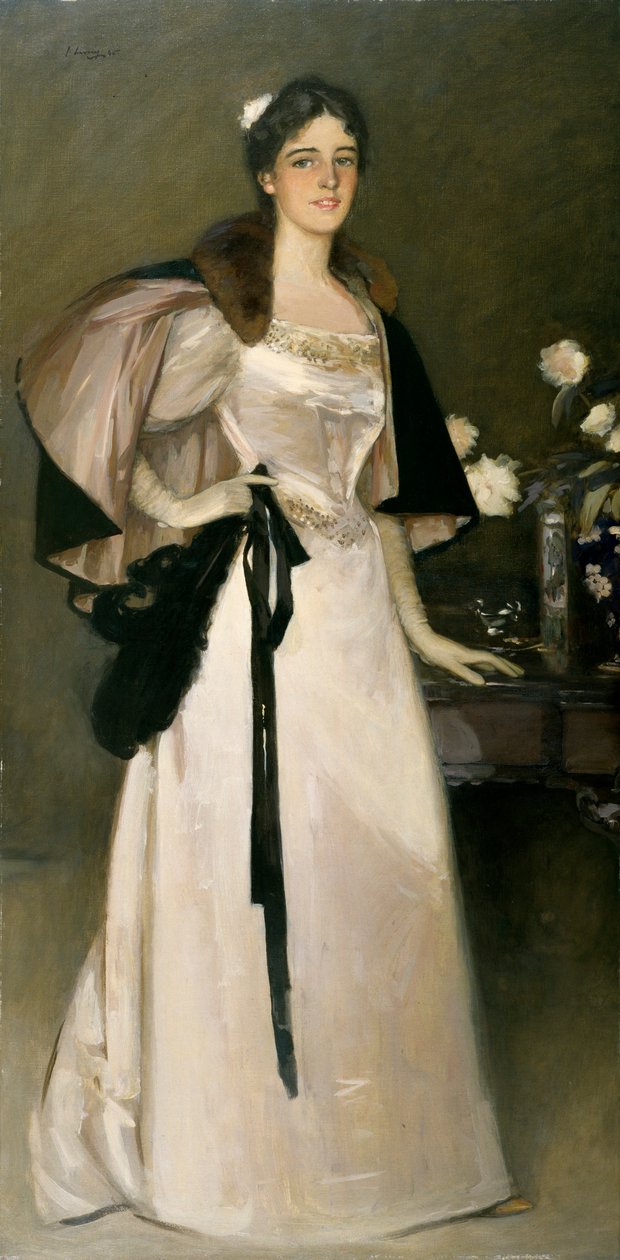 Portret panny Mary Burrell autorstwa John Lavery