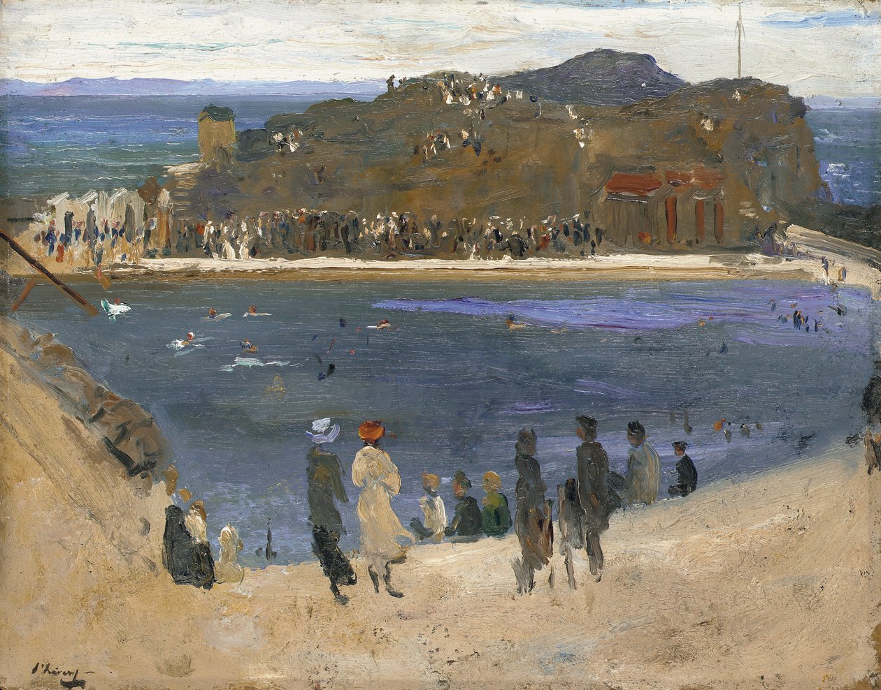 Basen, North Berwick autorstwa John Lavery