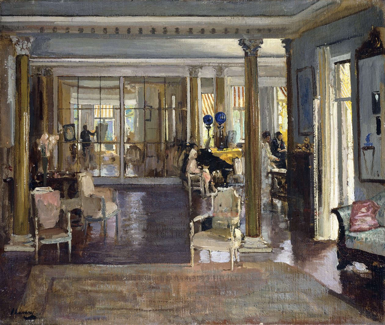Salonik, Falconhead autorstwa John Lavery